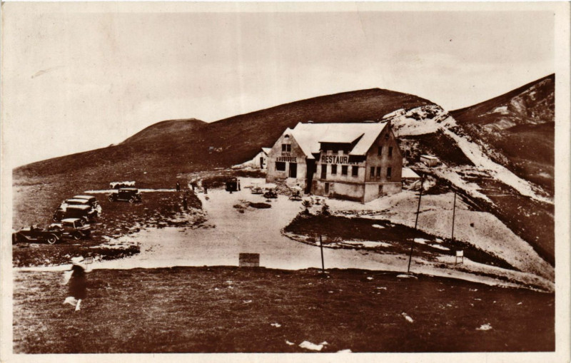 Carte postale ancienne Les PYRENéeS Le Col d'Aubisque