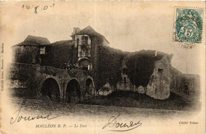 Carte postale ancienne Mauleon Le Fort