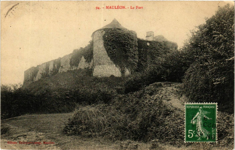 Carte postale ancienne Mauleon Le Fort