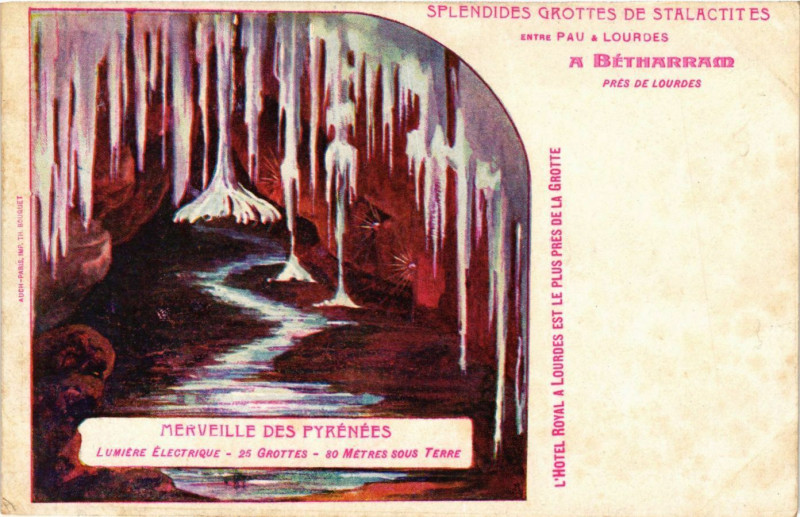 Carte postale ancienne Merveille des Pyrenées