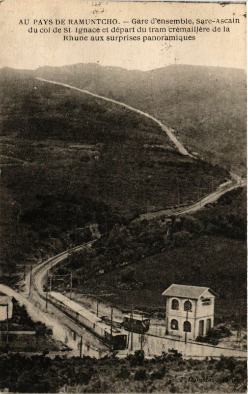 Carte postale ancienne Au Pays de Ramuntcho