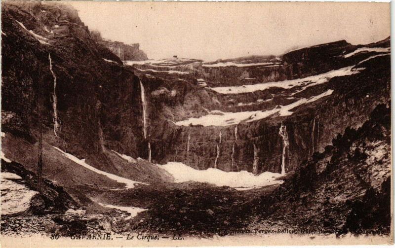 Carte postale ancienne Gavarne - Le Cirque