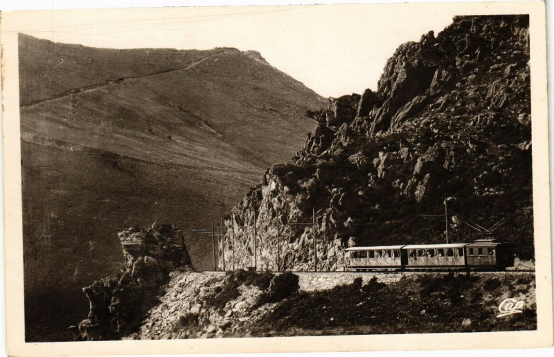 Carte postale ancienne La Rhune - La Breche
