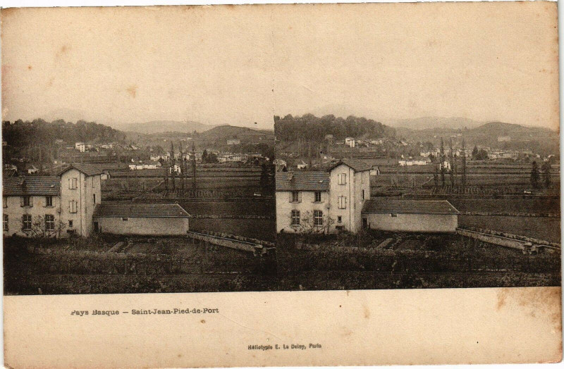 Carte postale ancienne Pays Basque - Saint-Jean-Pied-de-Port à Saint-Jean-Pied-de-Port