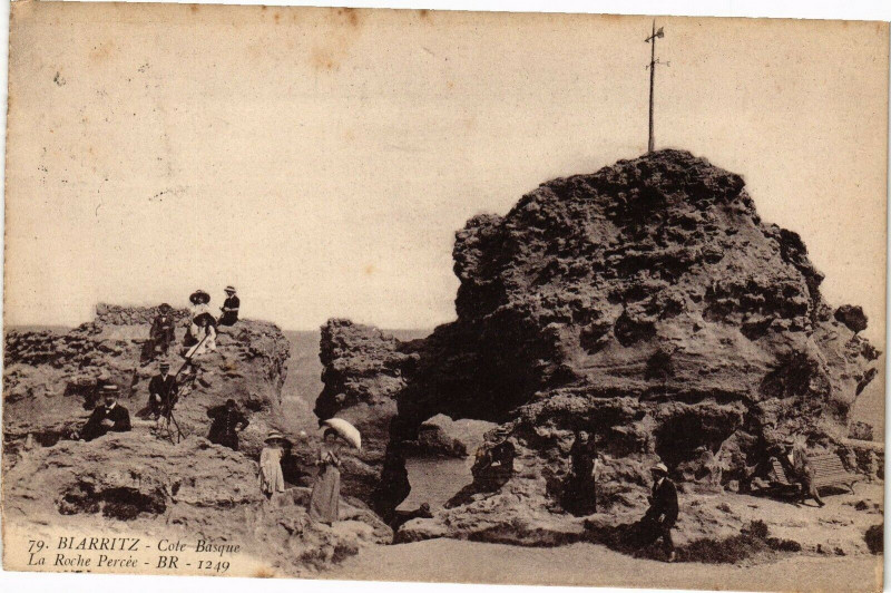 Carte postale ancienne Biarritz - Cote Basque à Biarritz