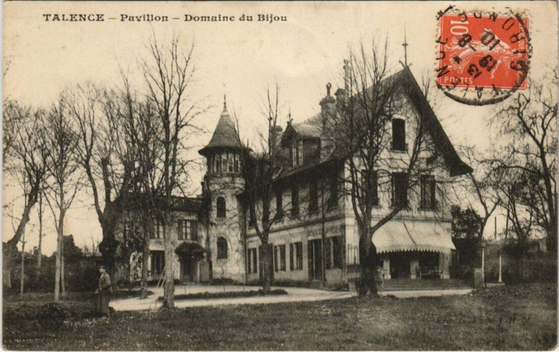 Carte postale ancienne Talence - Pavillon - Domaine du Bijou à Talence