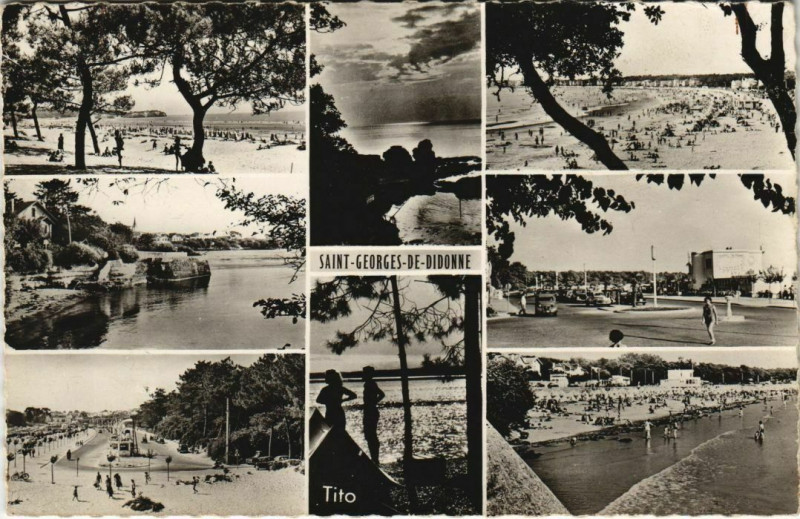 Carte postale ancienne Saint-Georges de Didonne