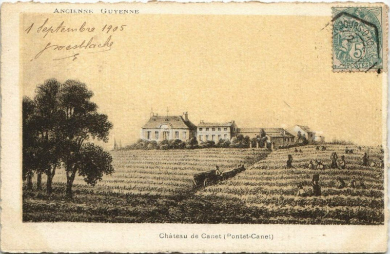 Carte postale ancienne Chateau de Canet
