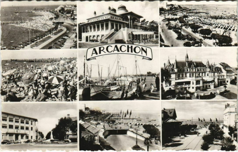 Carte postale ancienne Arcachon à Arcachon
