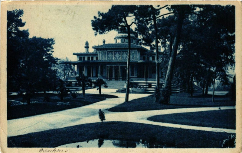 Carte postale ancienne Arcachon Le Casino Mauresque à Arcachon