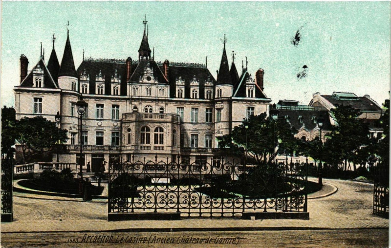 Carte postale ancienne Arcachon Le Casino à Arcachon