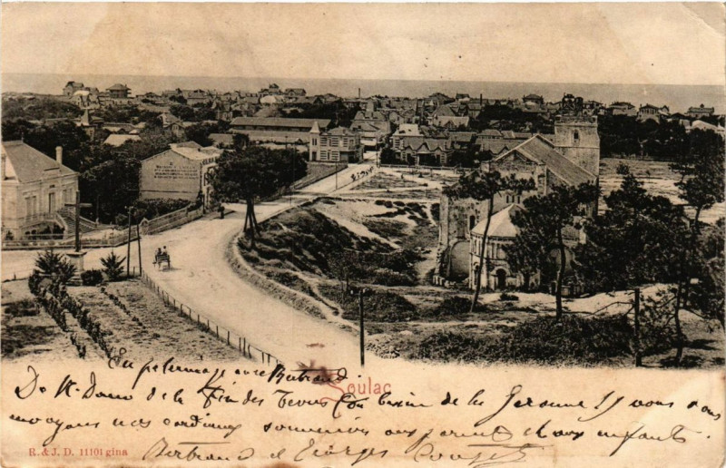Carte postale ancienne Soulac