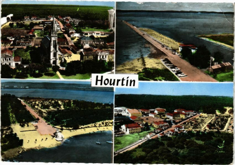 Carte postale ancienne En Avon Au-Dessus de .. Hourtin (Gironde) à Hourtin