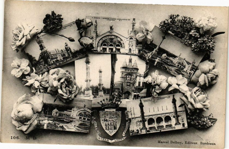 Carte postale ancienne Bordeaux à Bordeaux