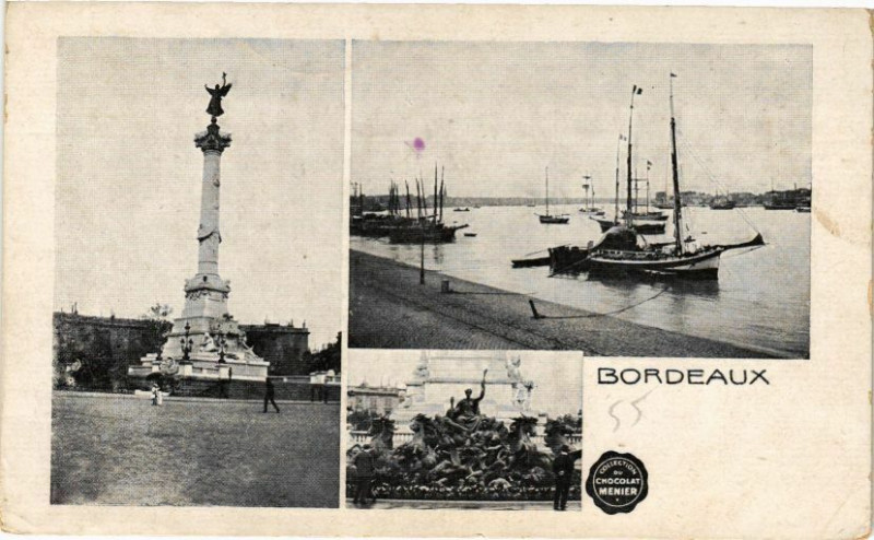 Carte postale ancienne Bordeaux à Bordeaux
