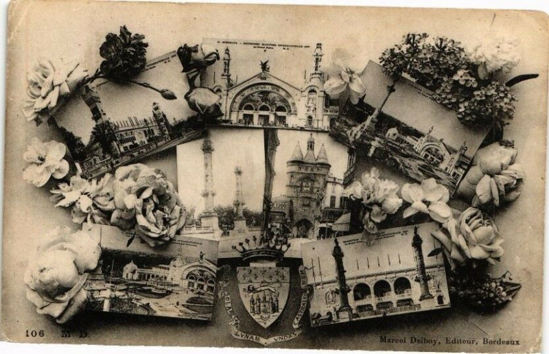 Carte postale ancienne Bordeaux à Bordeaux