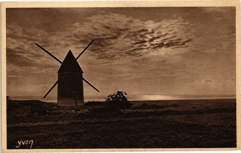 Carte postale ancienne En Stonge-Le Vieux Moulin de Civrac