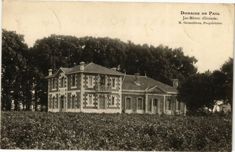 Carte postale ancienne Domaine de Paul