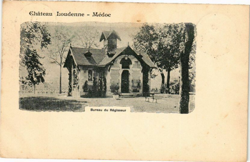 Carte postale ancienne Chateau Loudenne-Médoe