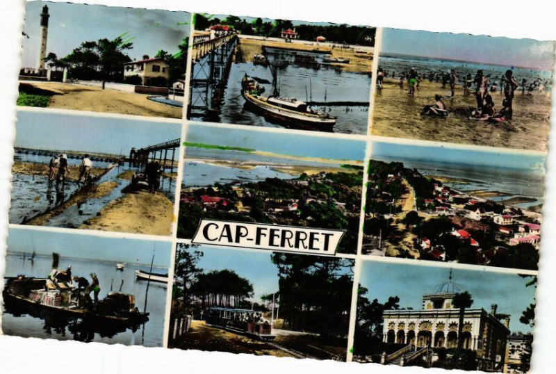 Carte postale ancienne Cap Ferret-De G.a D.