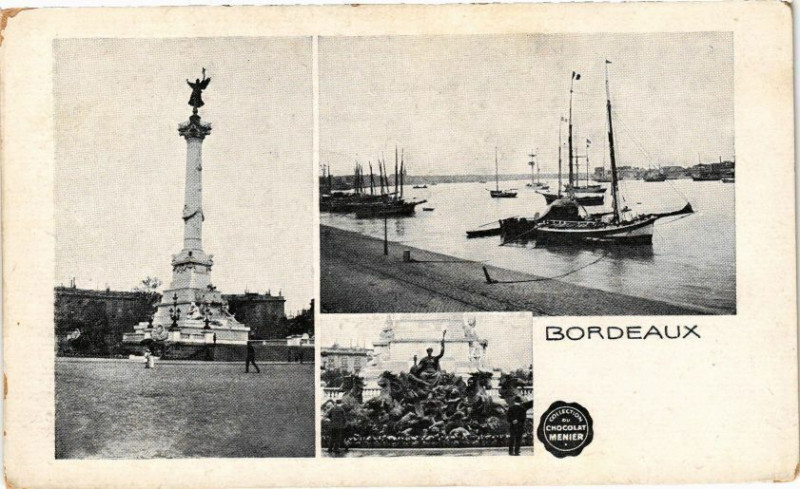 Carte postale ancienne Bordeaux à Bordeaux