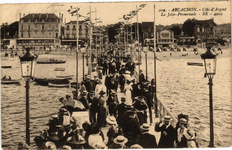 Carte postale ancienne Arcachon - Cote d'Argent à Arcachon