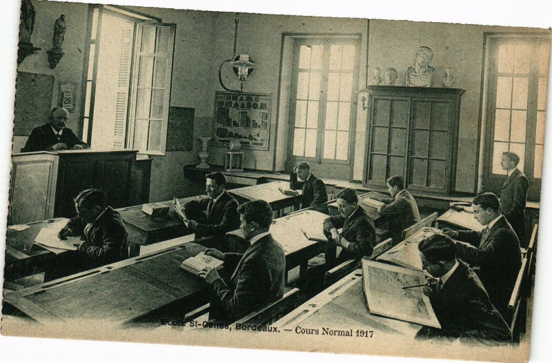 Carte postale ancienne Bordeaux - Cous normale à Bordeaux