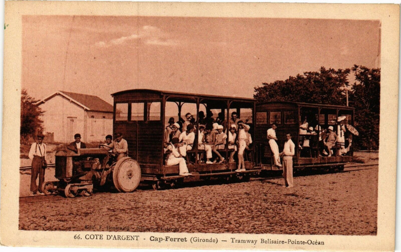 Carte postale ancienne Cote d'Argent - Cap Ferret