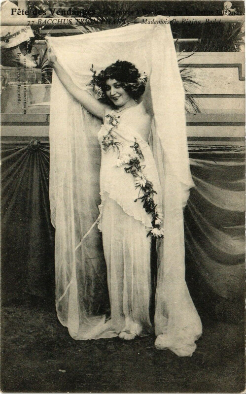 Carte postale ancienne Fete Des Vendanges - Bacchus triomphant
