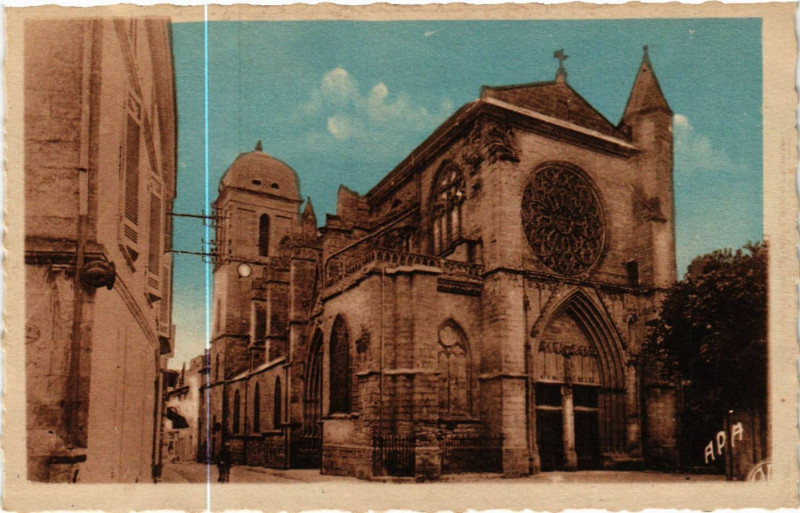 Carte postale ancienne Marmande - Eglise N.-D. à Marmande