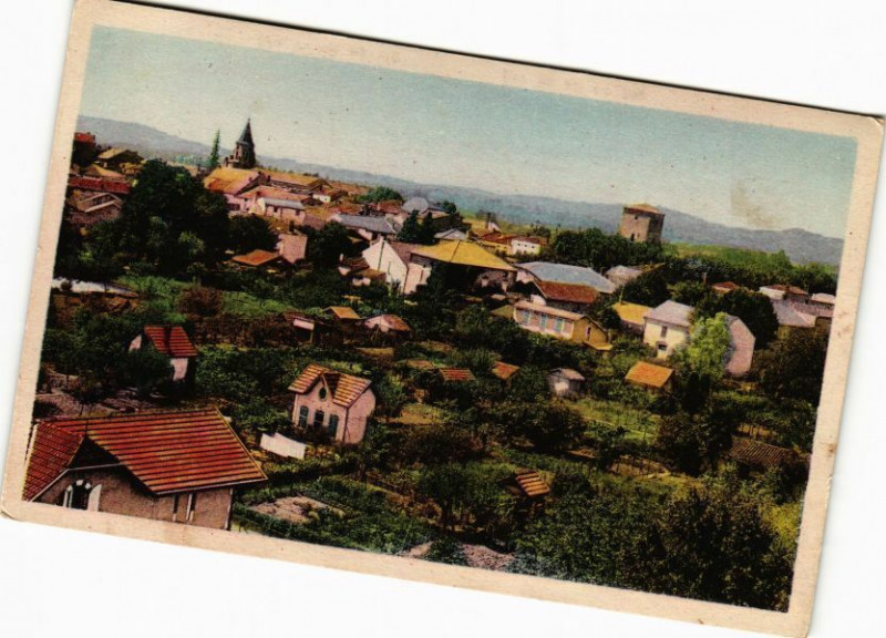 Carte postale ancienne Sainte-Livrade-Vue générale