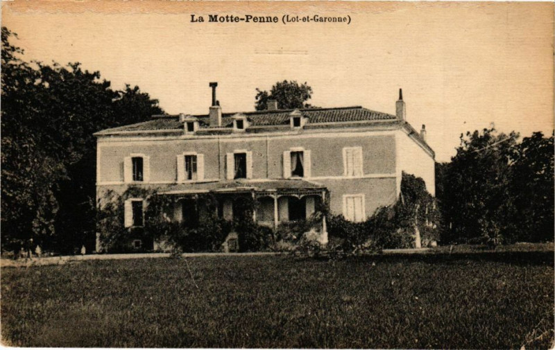 Carte postale ancienne La Motte-Penne
