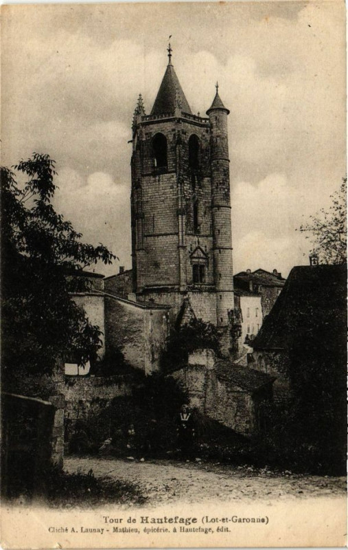 Carte postale ancienne Tour de Hautefage