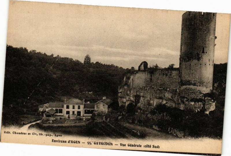 Carte postale ancienne Gavaodun - Vue générale