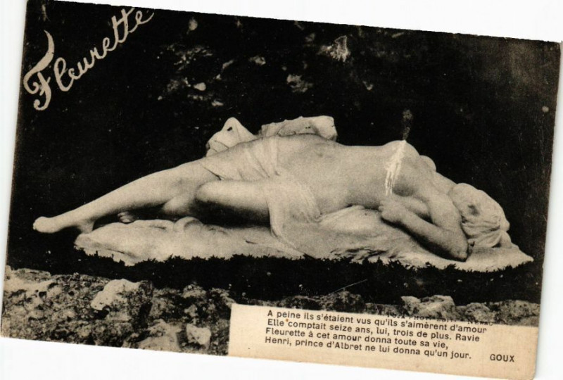 Carte postale ancienne Fleurette