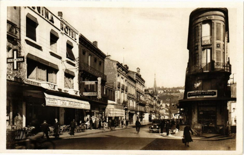 Carte postale ancienne Agen - Boulevard Carnot à Agen