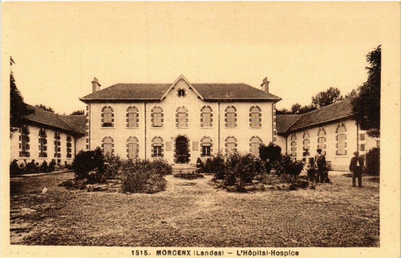 Carte postale ancienne Morcenx - L'Hopital-Hospice