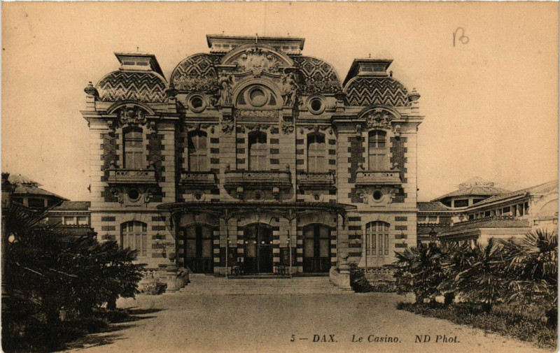 Carte postale ancienne Dax - Le Casino à Dax
