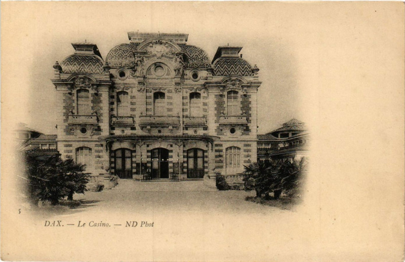 Carte postale ancienne Dax - Le Casino à Dax