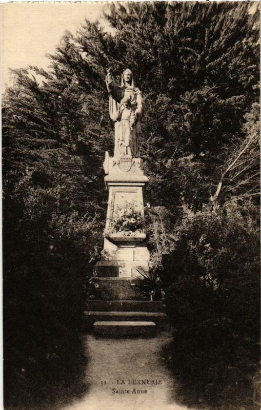 Carte postale ancienne La Bernerie Sainte Anne