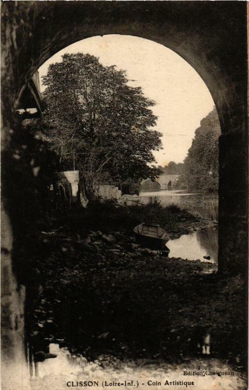 Carte postale ancienne Clisson Coin Artistique à Clisson
