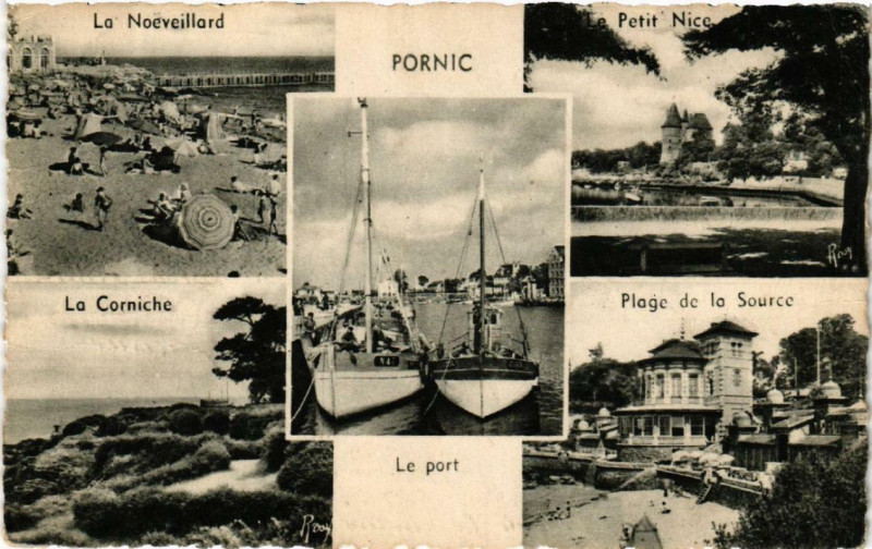 Carte postale ancienne Pornic à Pornic