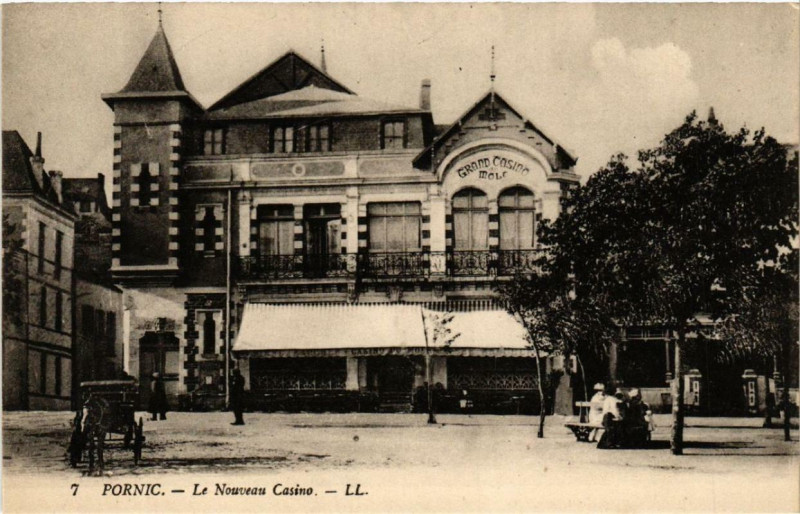 Carte postale ancienne Pornic Le Nouveau Casino à Pornic