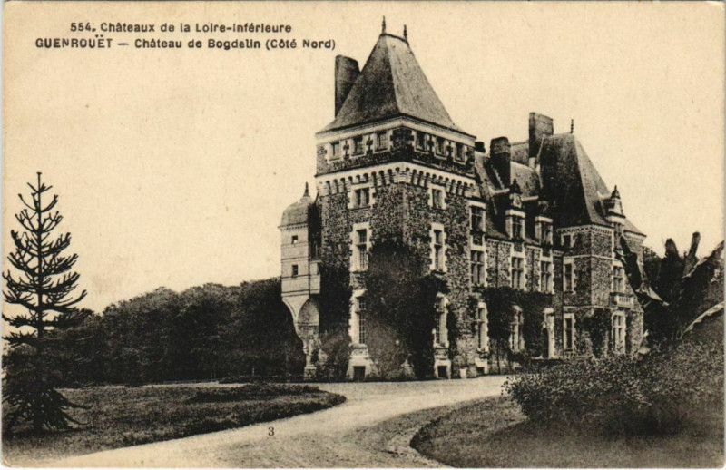 Carte postale ancienne Chateaux de la Guenroute Cahtea de Bogdelin