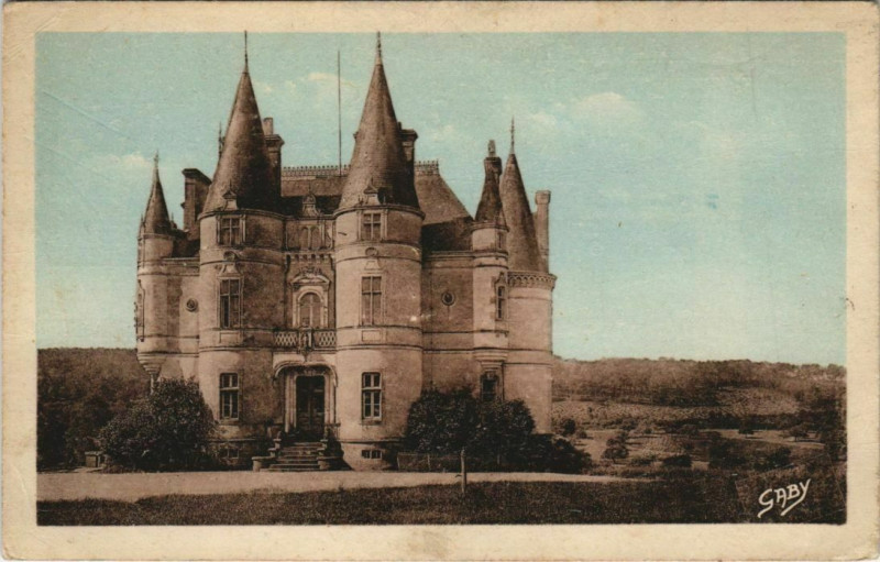 Carte postale ancienne Guemene Panfao La Chateau de Juzet