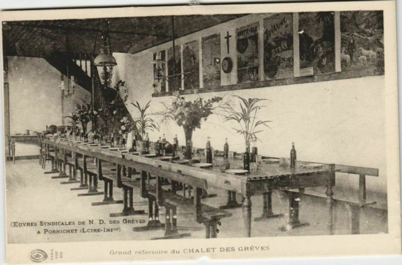 Carte postale ancienne Euvres Syndicales De N D Ses Greves
