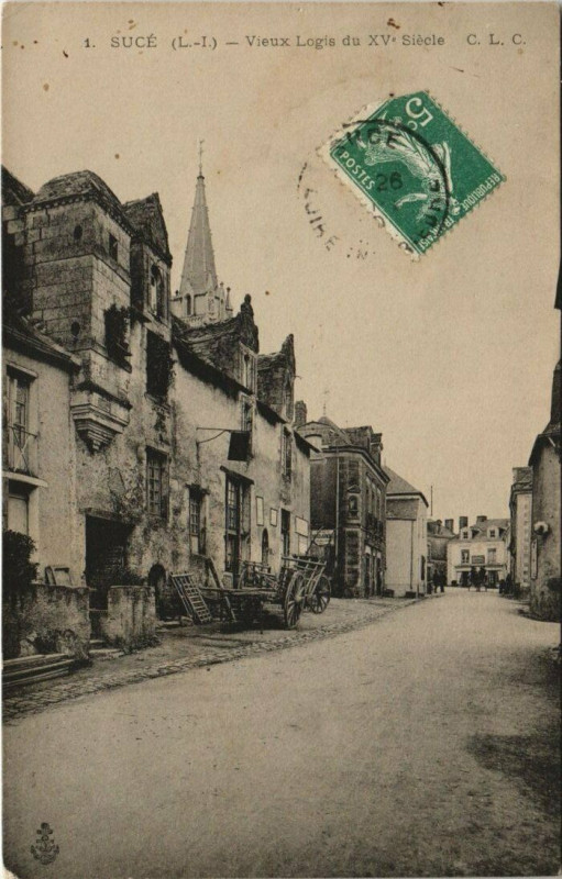 Carte postale ancienne Uce Vieux Logis de Xv Siecle