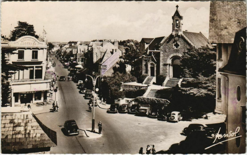 Carte postale ancienne La Cote de amour La Baule