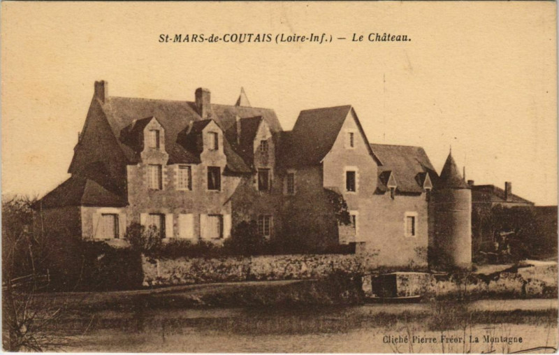 Carte postale ancienne Saint-Mars de Coutais La Chateau à Saint-Mars-de-Coutais