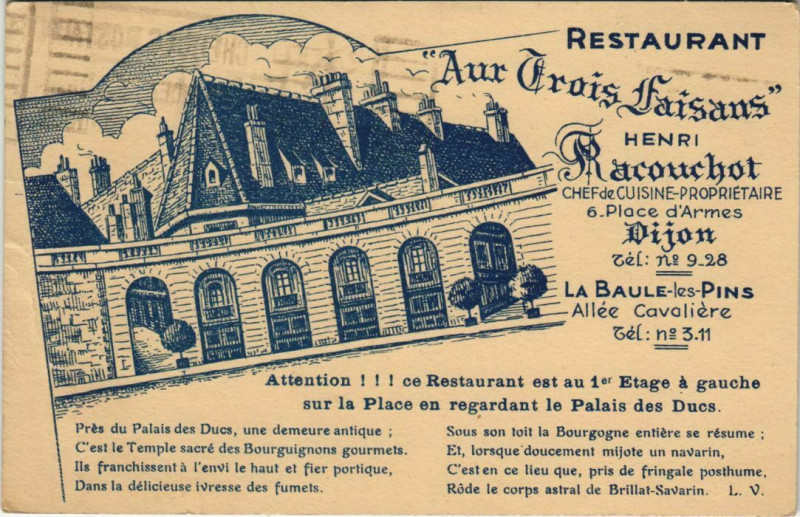 Carte postale ancienne Restaurant